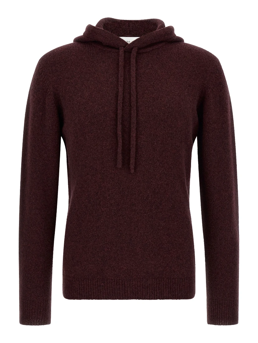Bordeaux Wool Cardigan