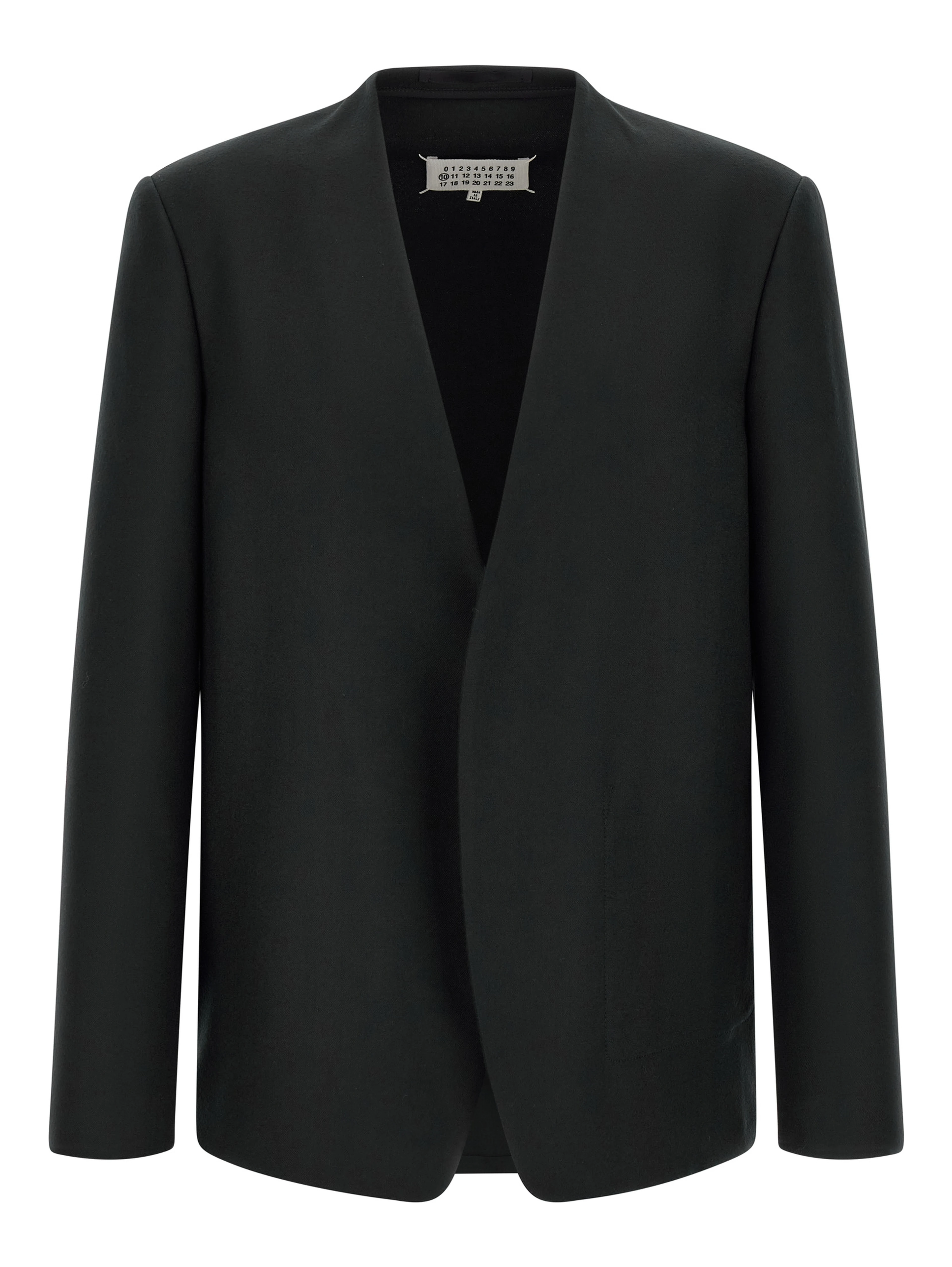 Black Virgin Wool Blazer