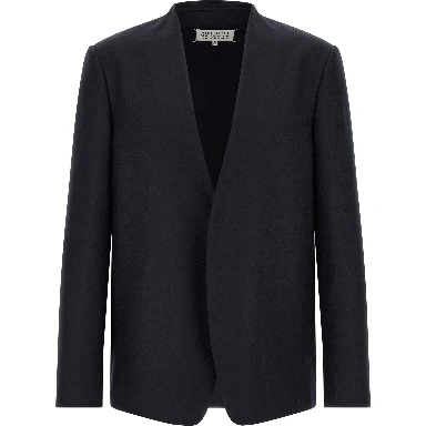Blue Virgin Wool Blazer