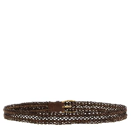 Brown Calfskin Belt