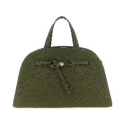 Bicolor Cowhide Handbag