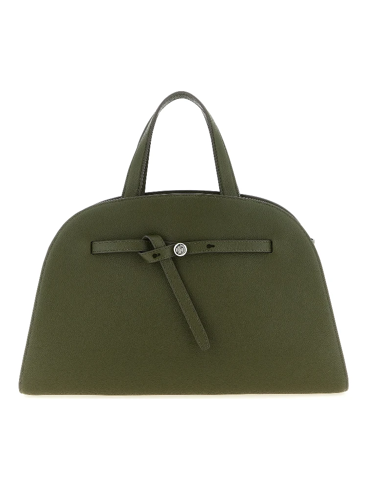 Bicolor Cowhide Handbag