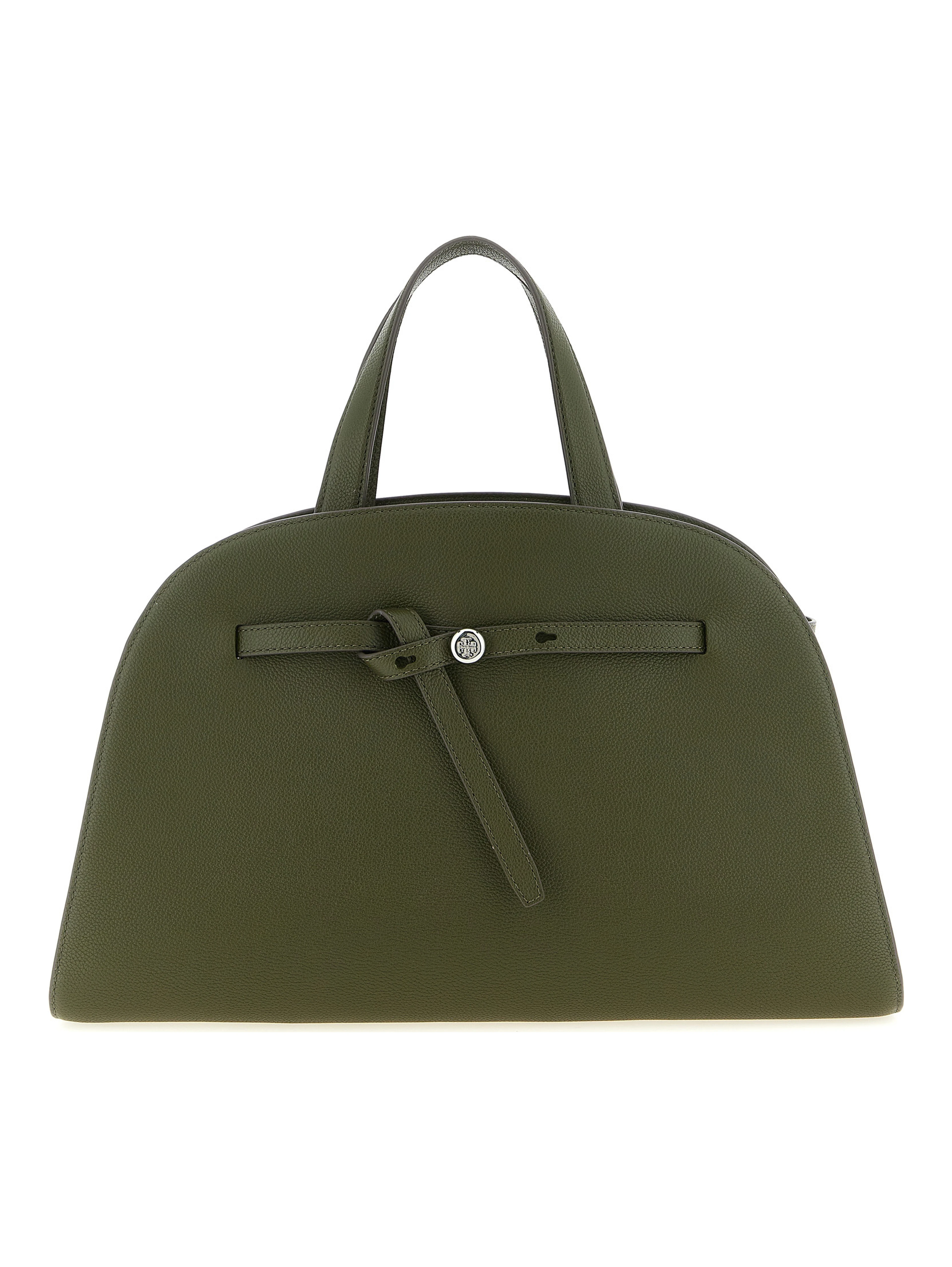 Bicolor Cowhide Handbag