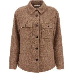 Beige Virgin Wool Jacket