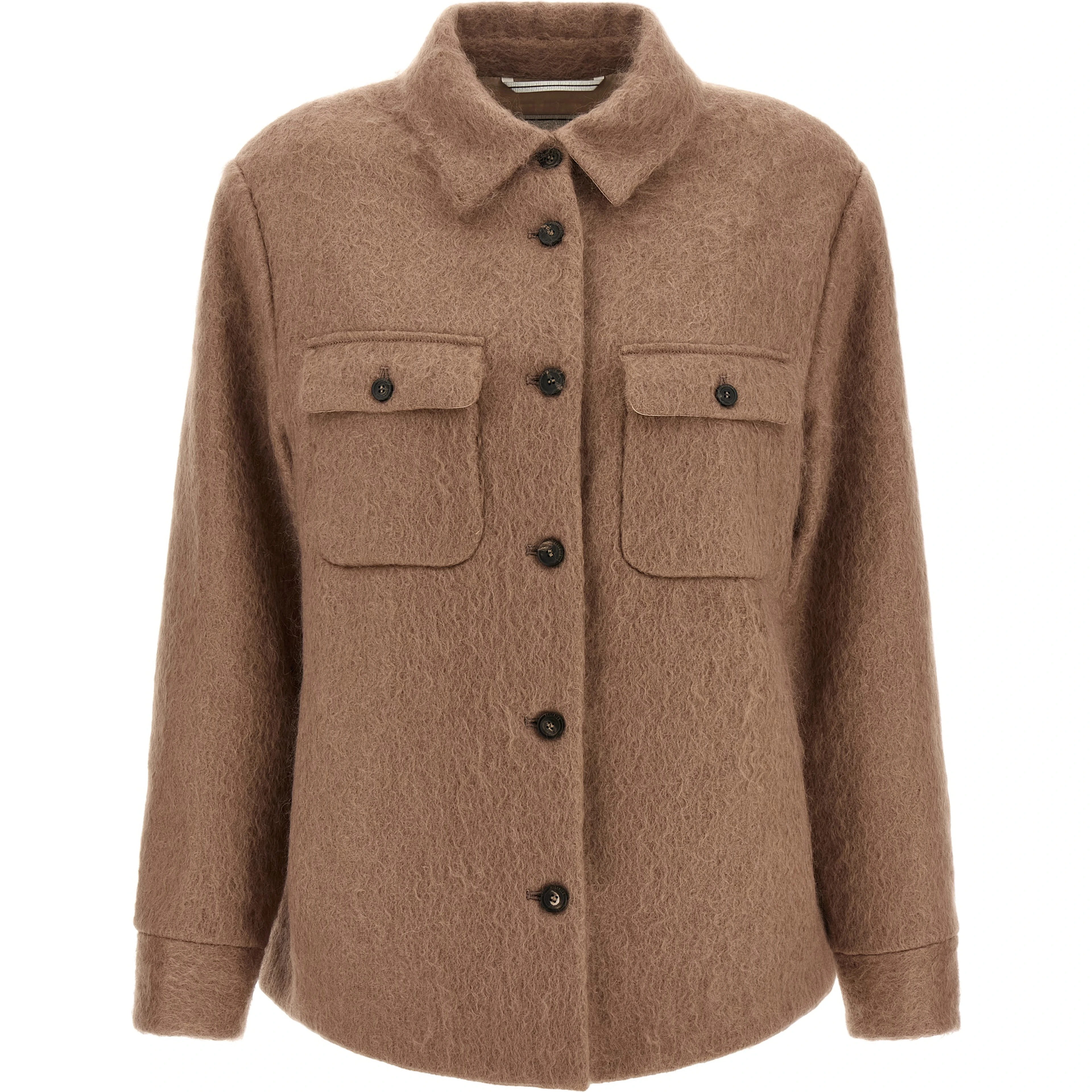 Beige Virgin Wool Jacket
