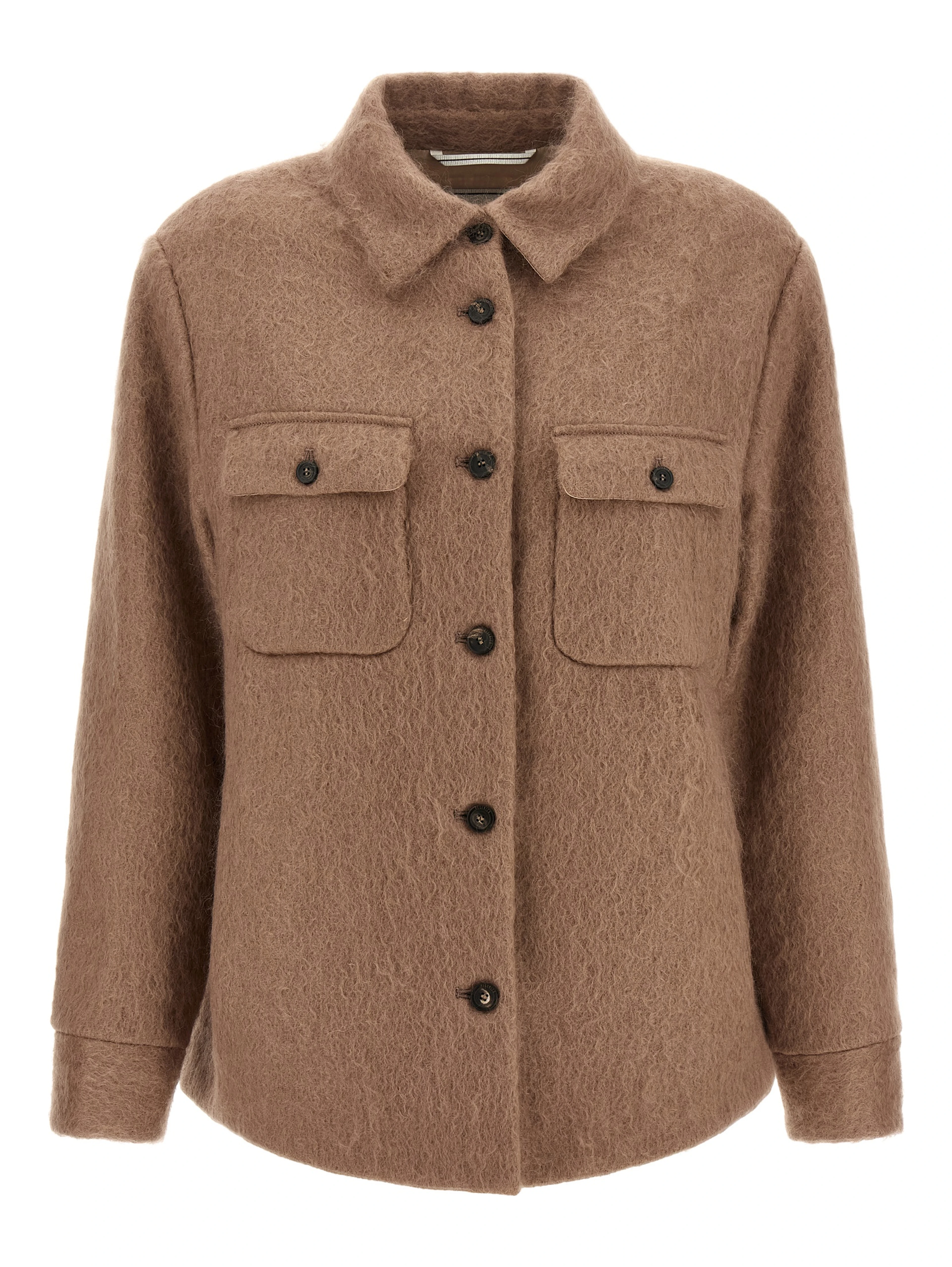 Beige Virgin Wool Jacket