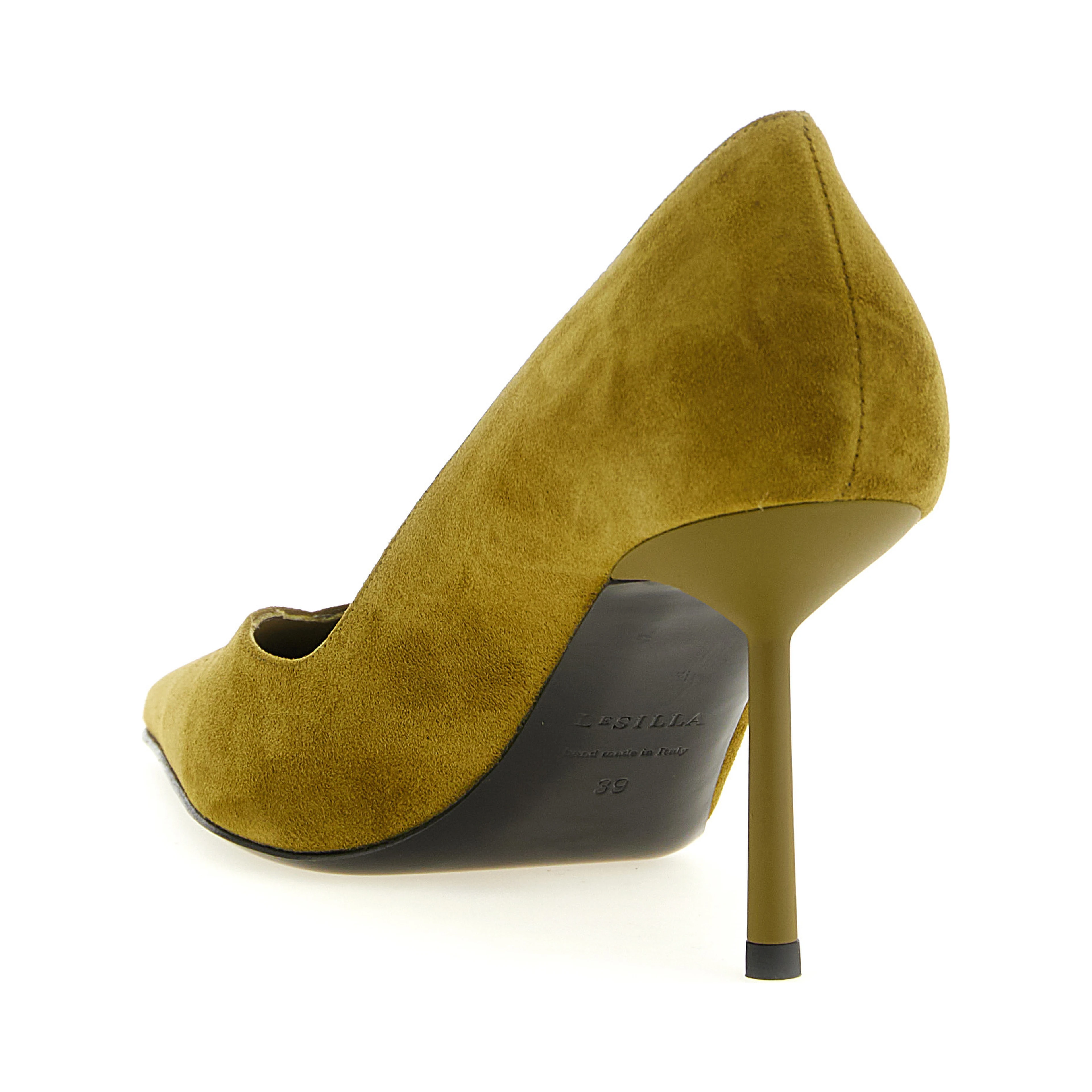 Bicolor Lambskin High Heel Pumps