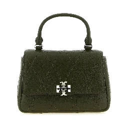 Bicolor Cowhide Handbag