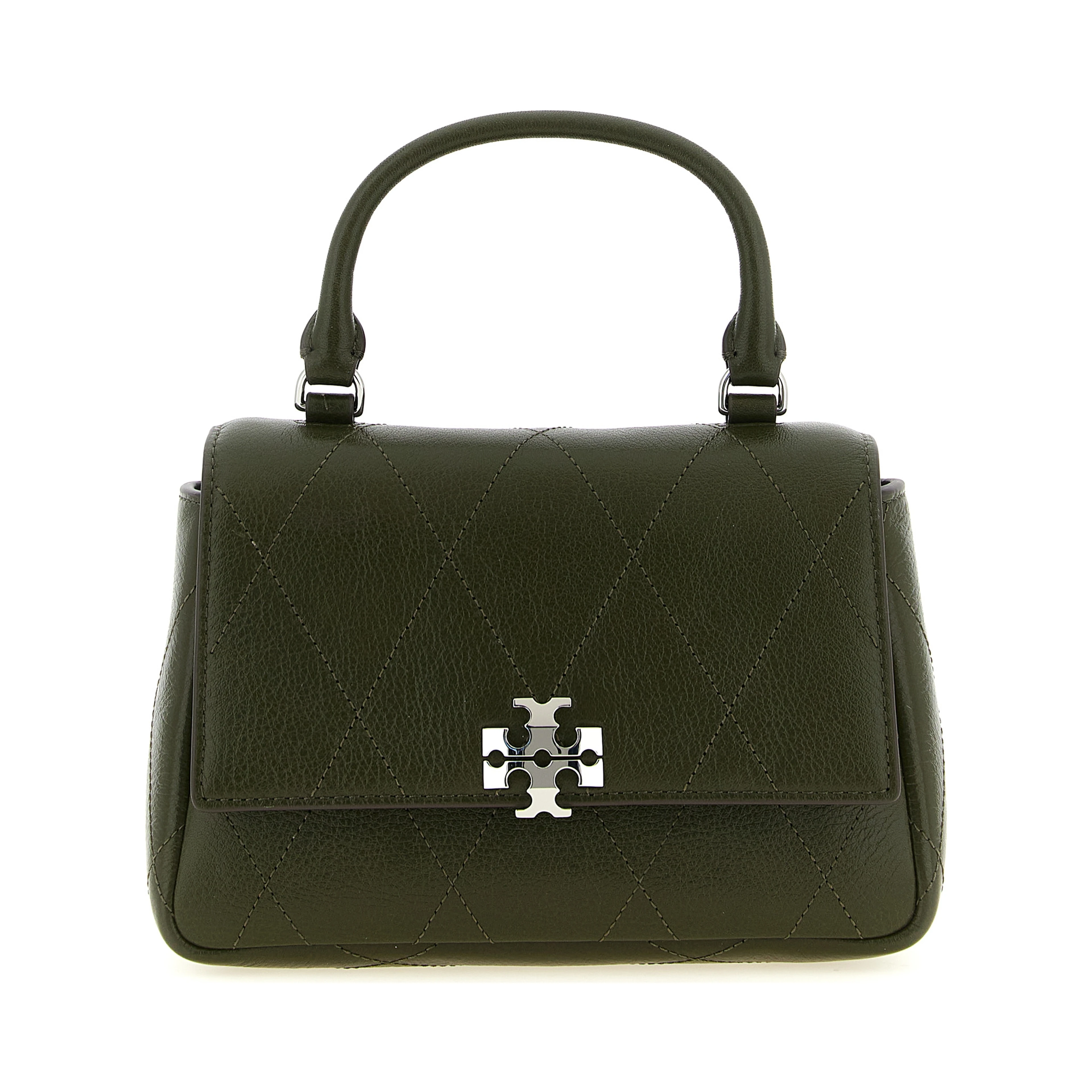 Bicolor Cowhide Handbag