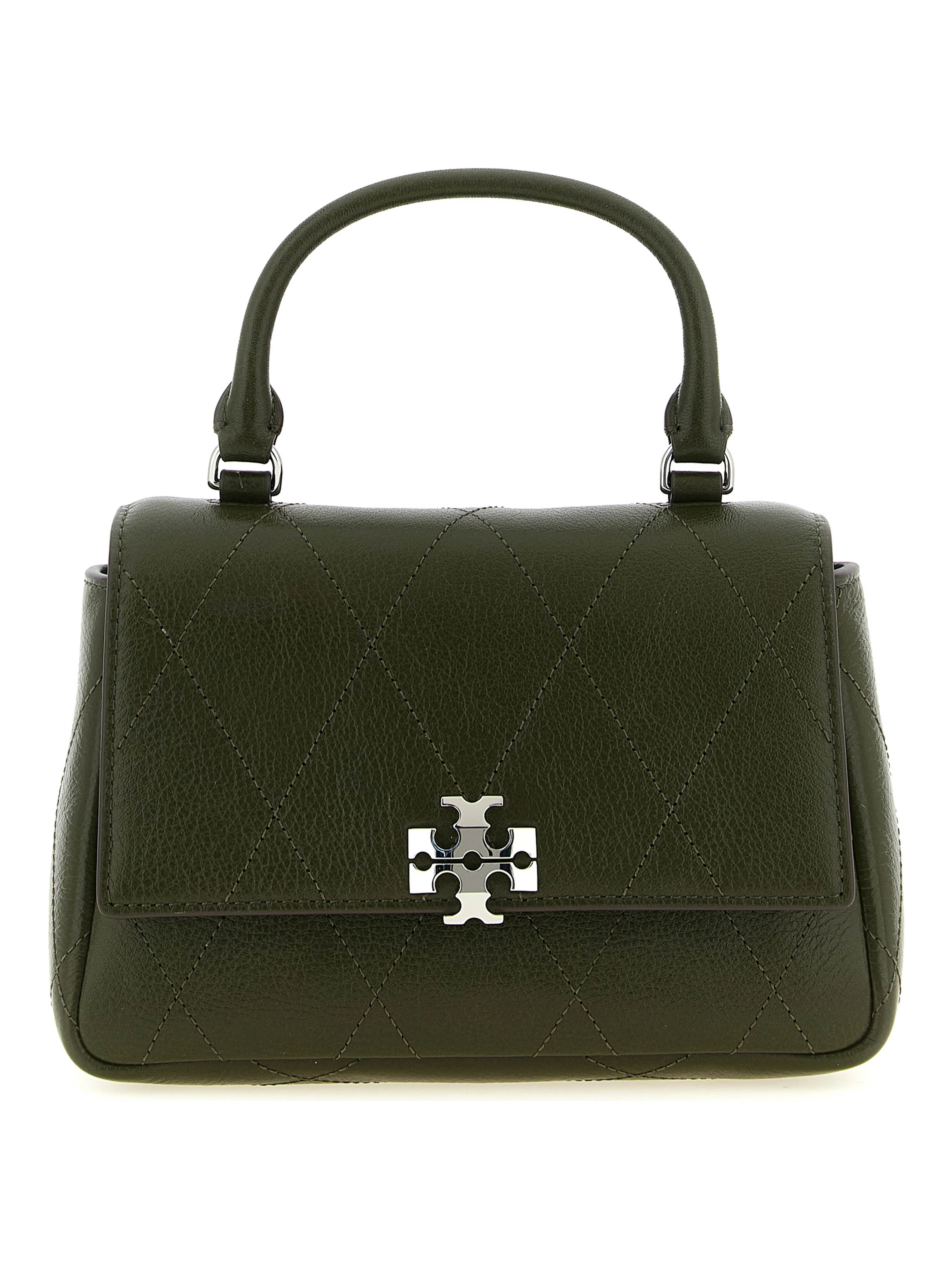 Bicolor Cowhide Handbag