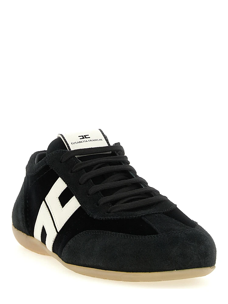Bicolor Leather Low Top Sneakers alternative
