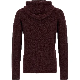 Bordeaux Wool Cardigan