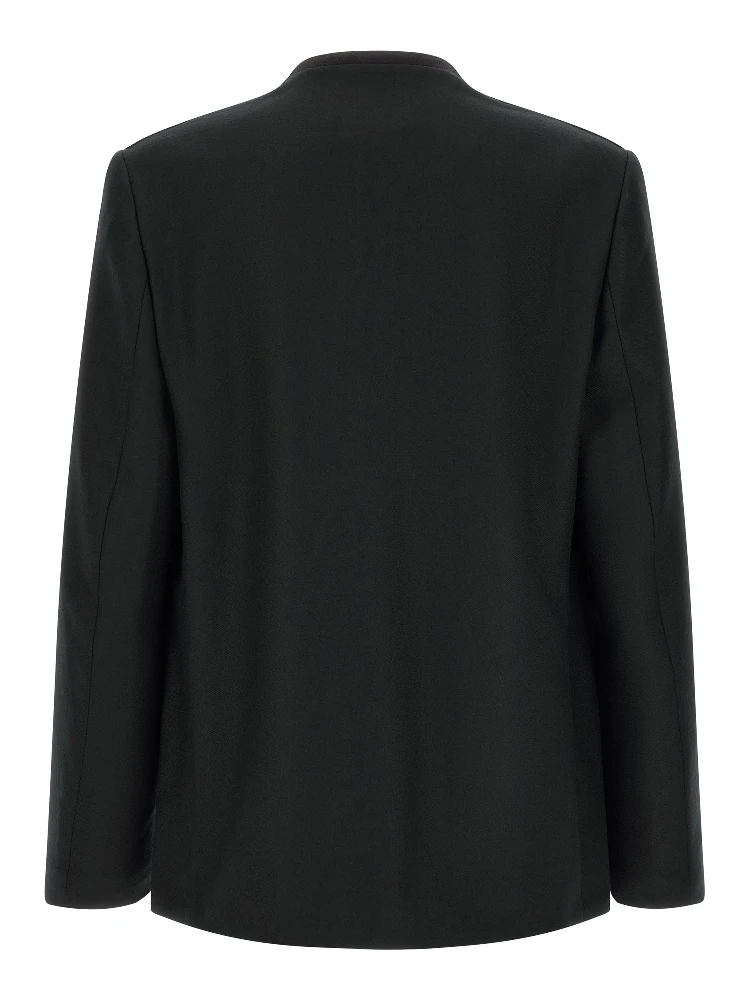 Black Virgin Wool Blazer alternative