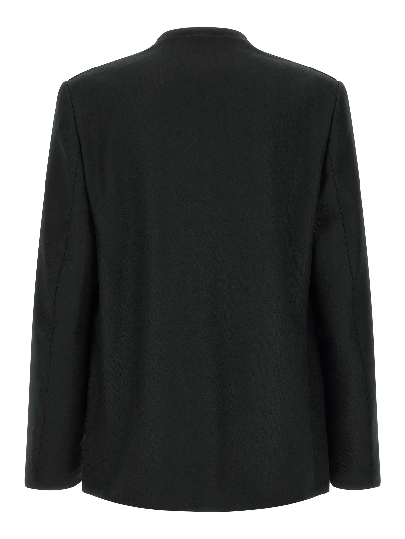 Black Virgin Wool Blazer