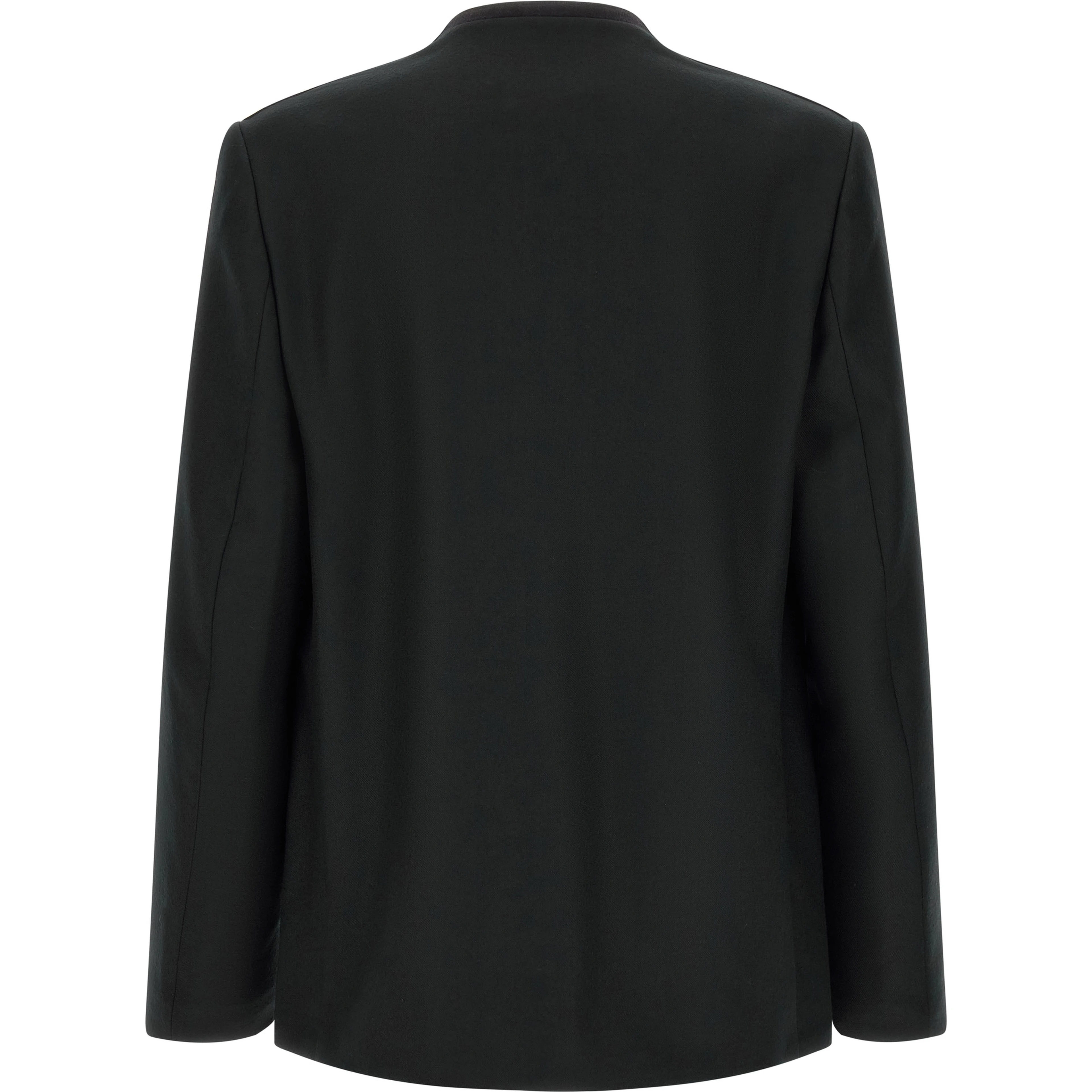 Black Virgin Wool Blazer