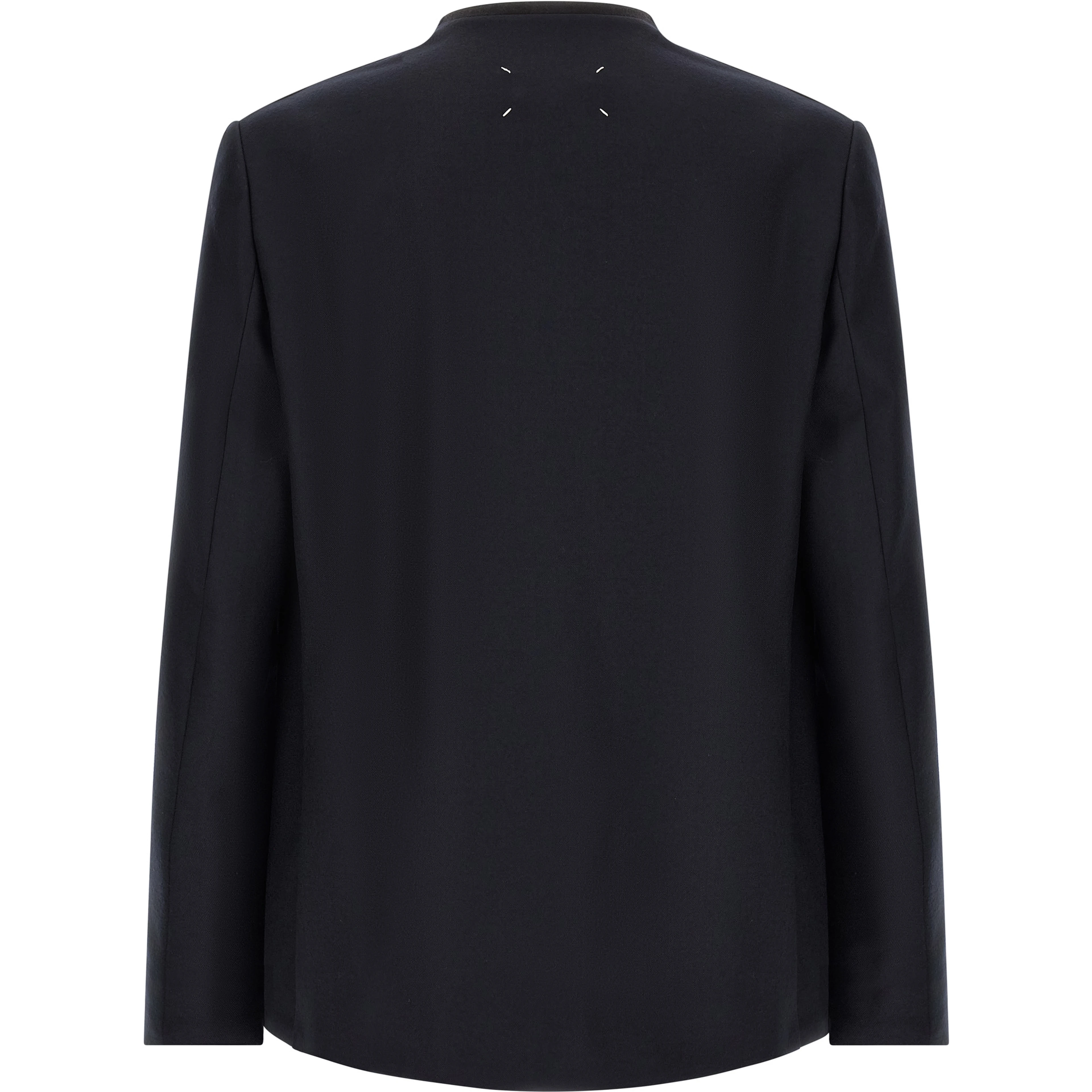 Blue Virgin Wool Blazer