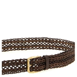 Brown Calfskin Belt