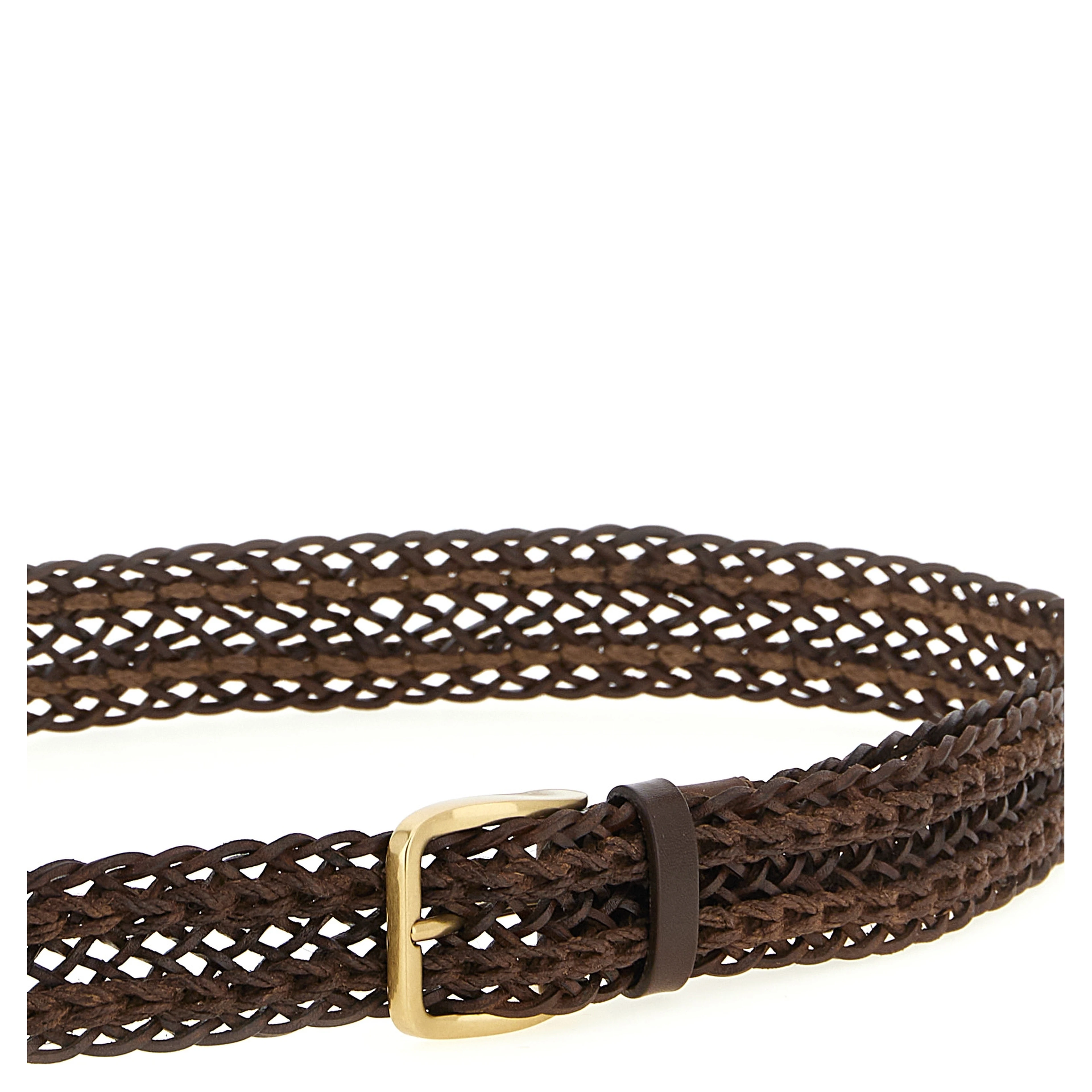 Brown Calfskin Belt
