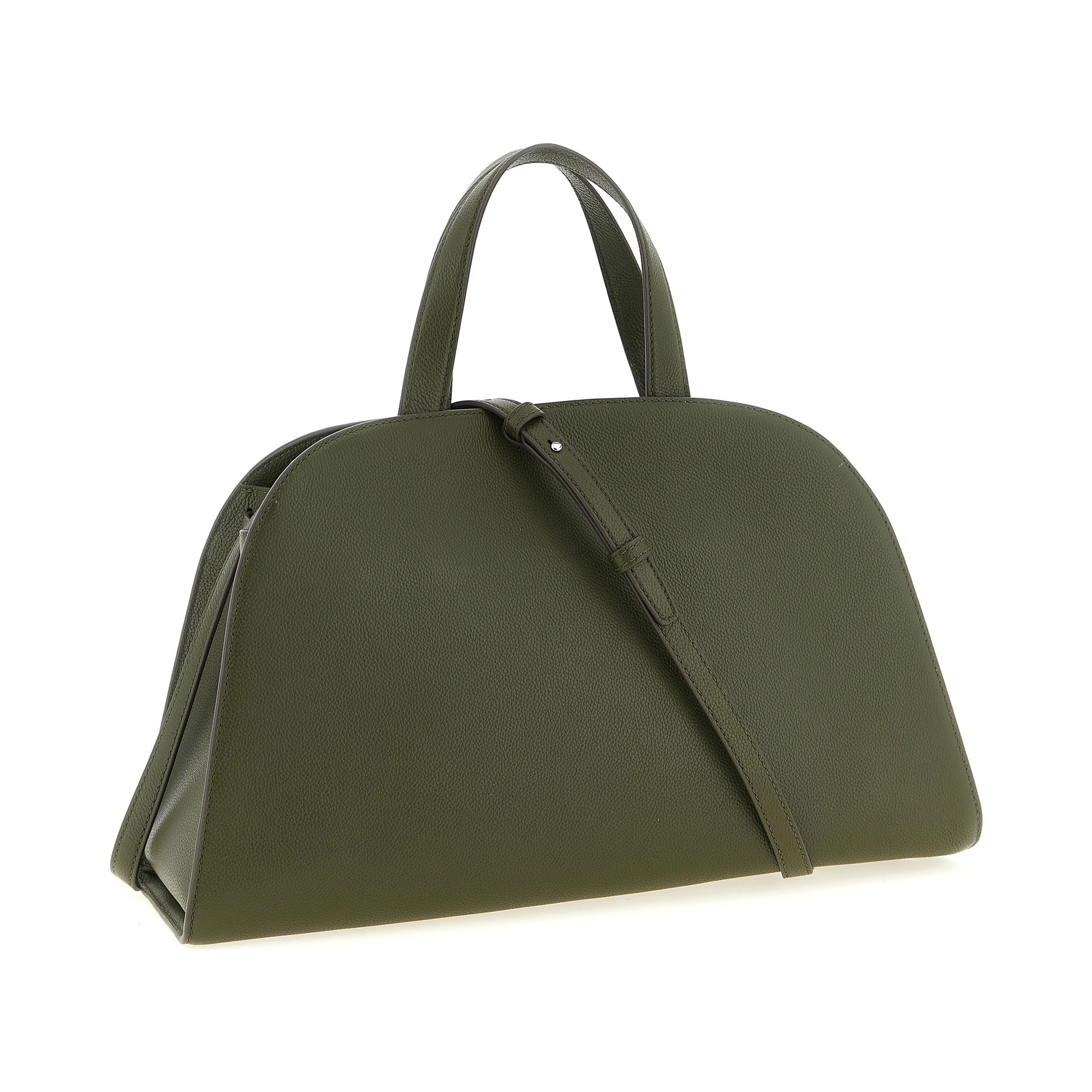 Bicolor Cowhide Handbag