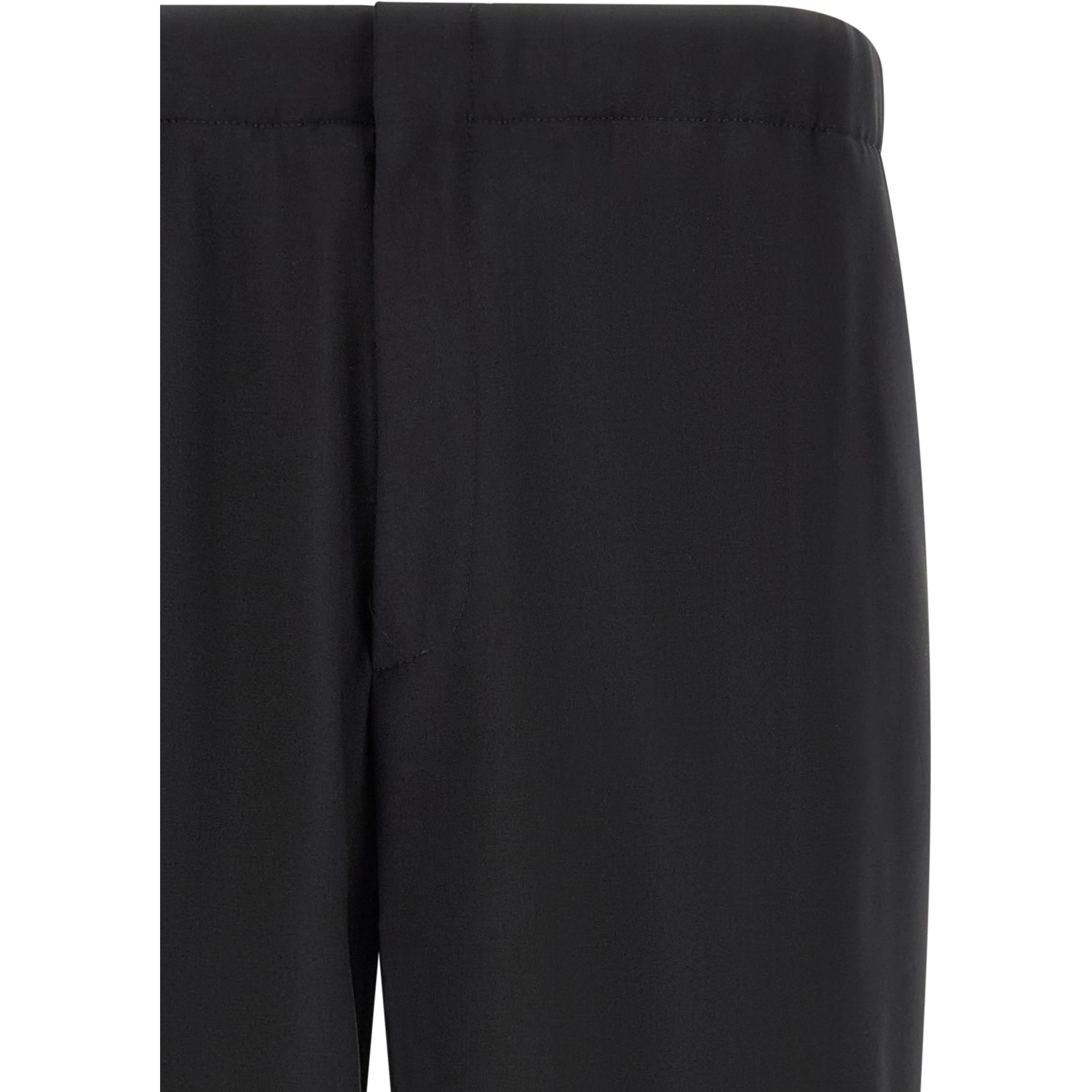 Black Virgin Wool Dress Pants