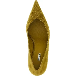 Bicolor Lambskin High Heel Pumps