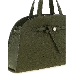 Bicolor Cowhide Handbag