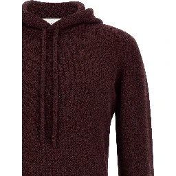 Bordeaux Wool Cardigan