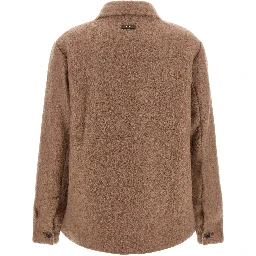 Beige Virgin Wool Jacket