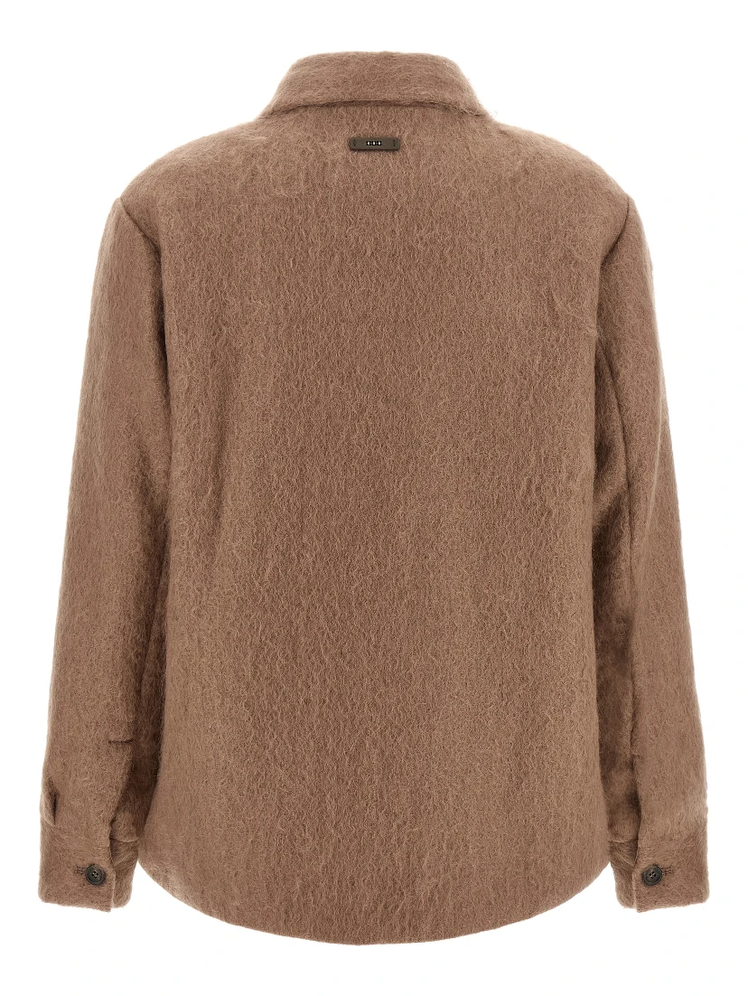 Beige Virgin Wool Jacket