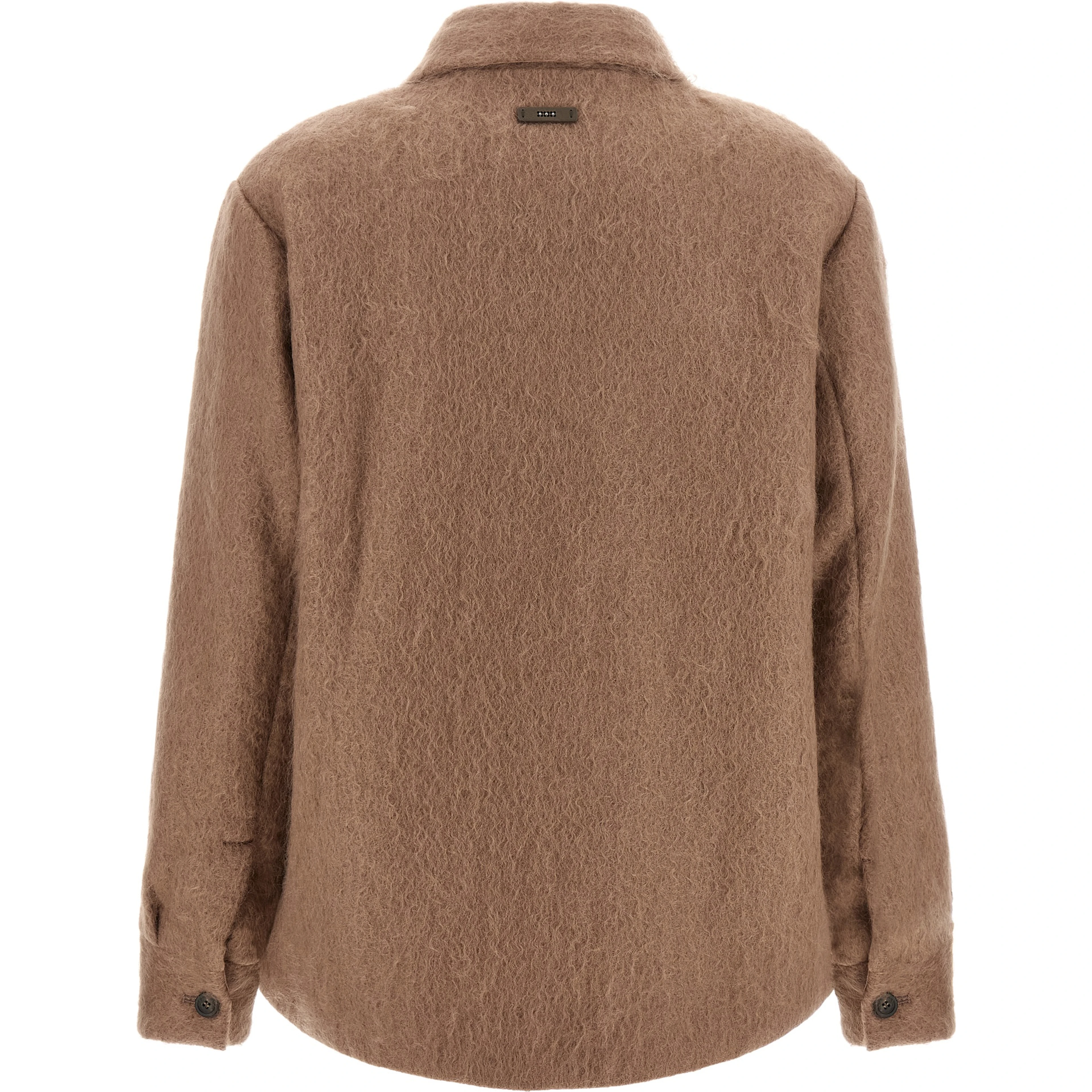 Beige Virgin Wool Jacket