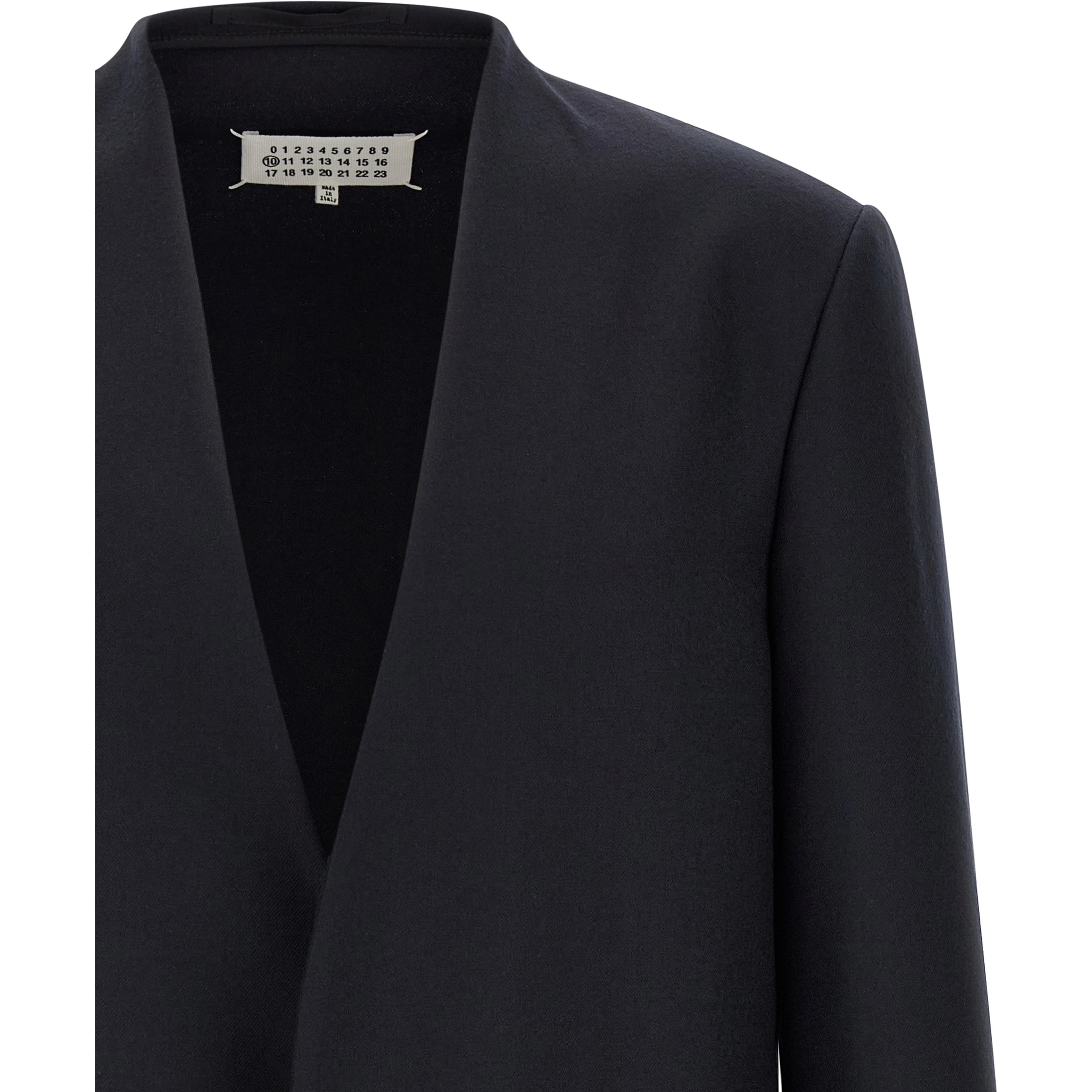 Blue Virgin Wool Blazer