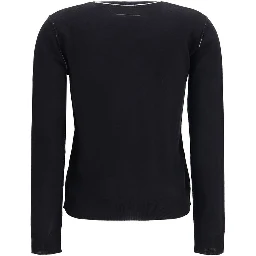 Black Wool Oves Aries Cardigan