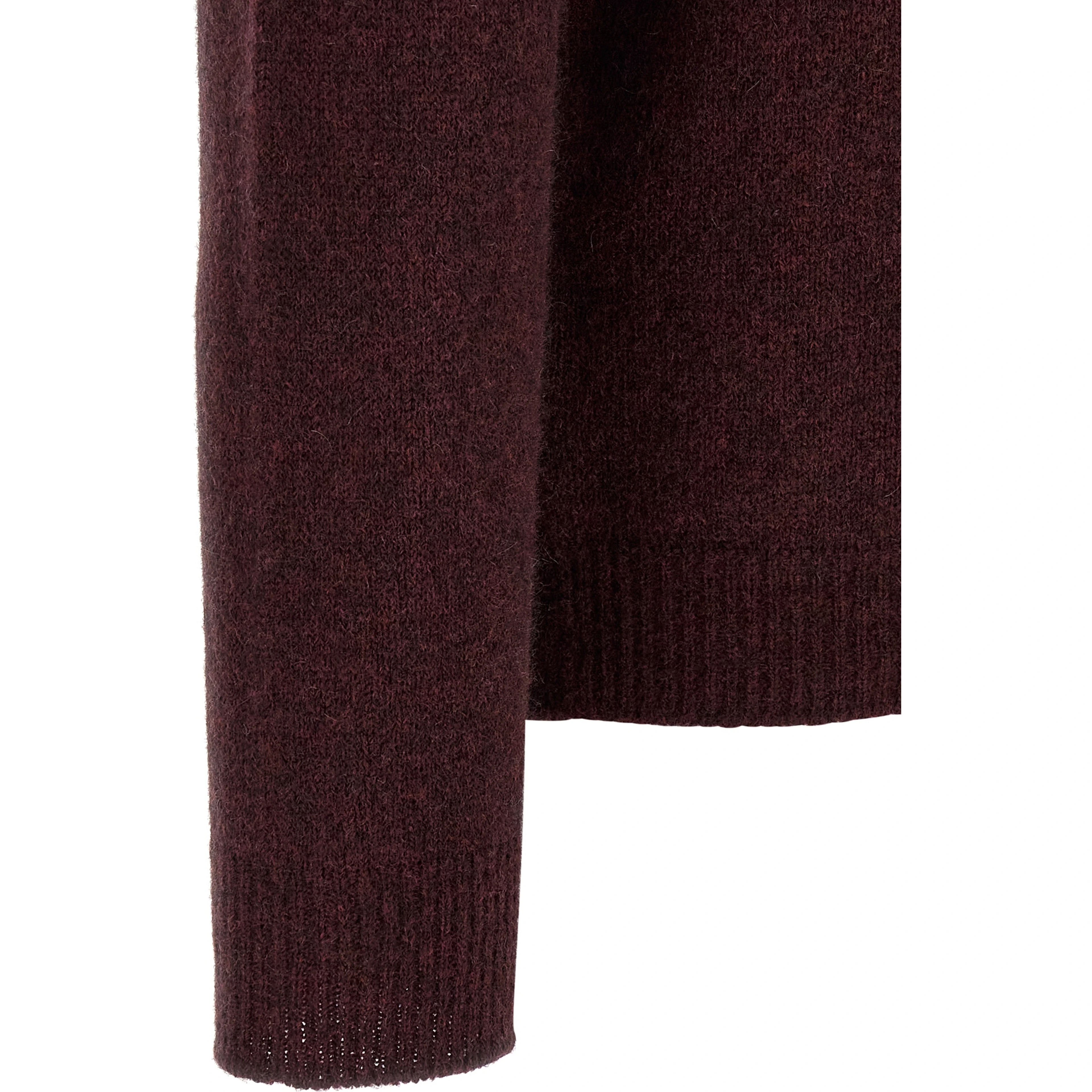 Bordeaux Wool Cardigan