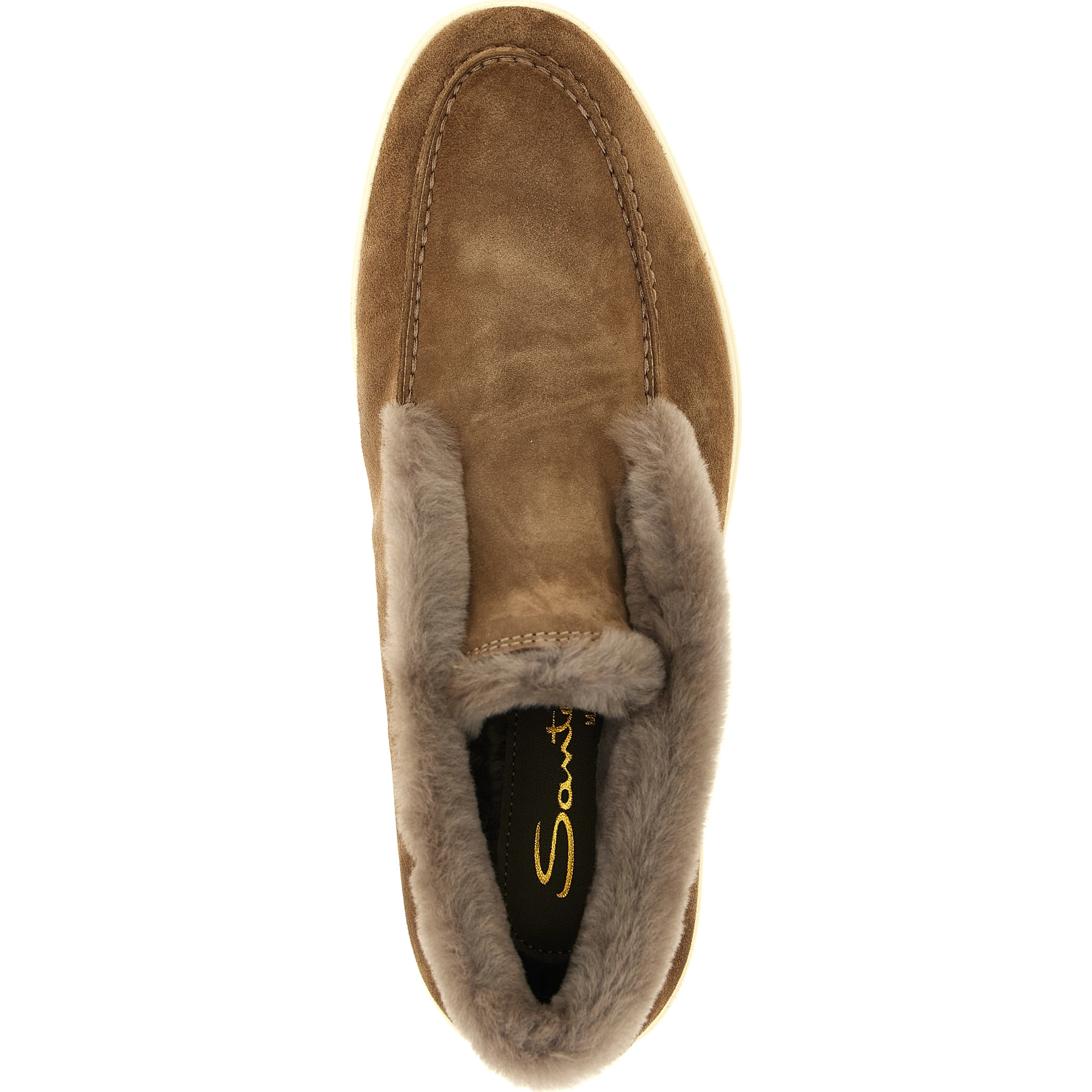 Brown Calfskin Ankle Boots