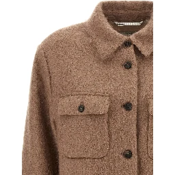 Beige Virgin Wool Jacket