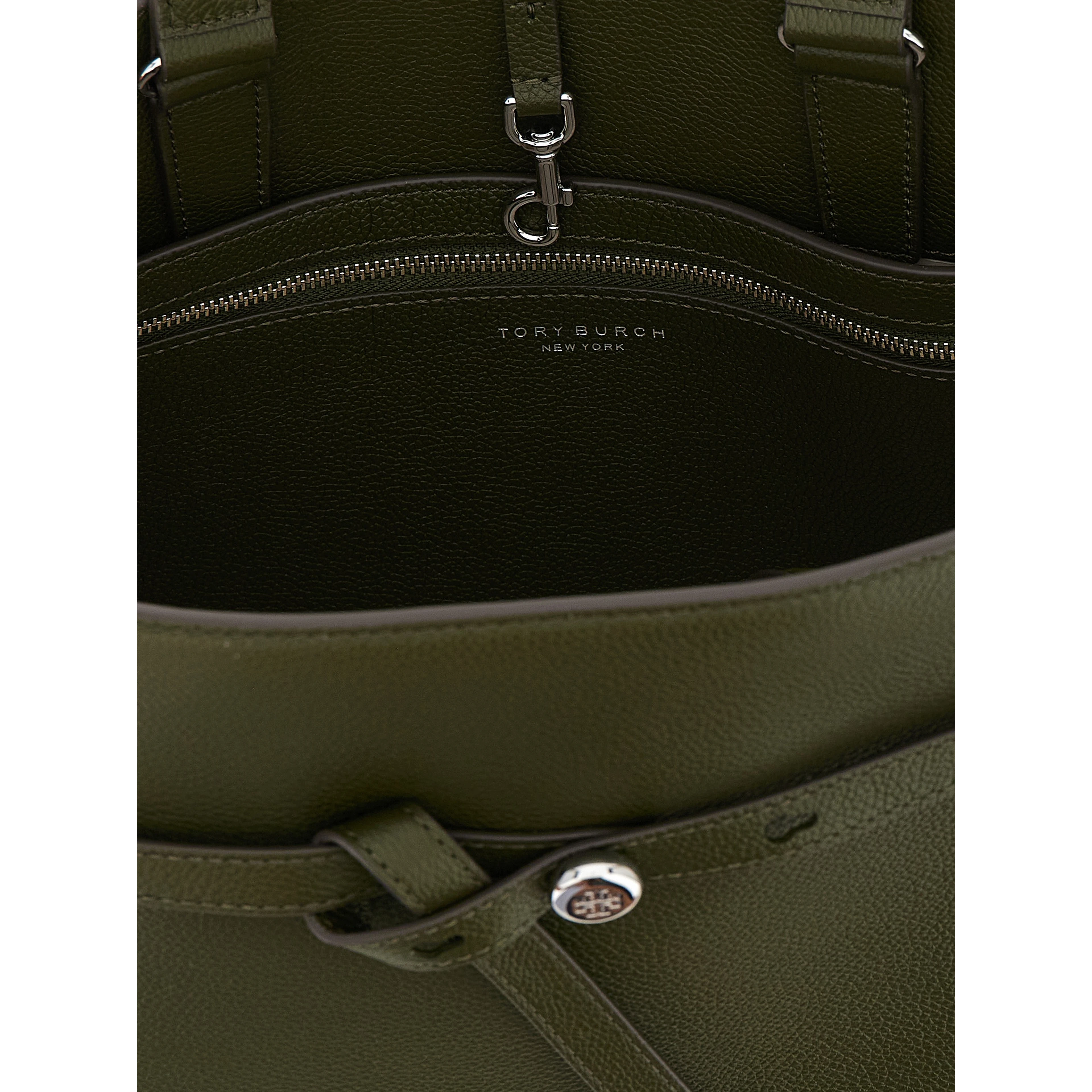 Bicolor Cowhide Handbag