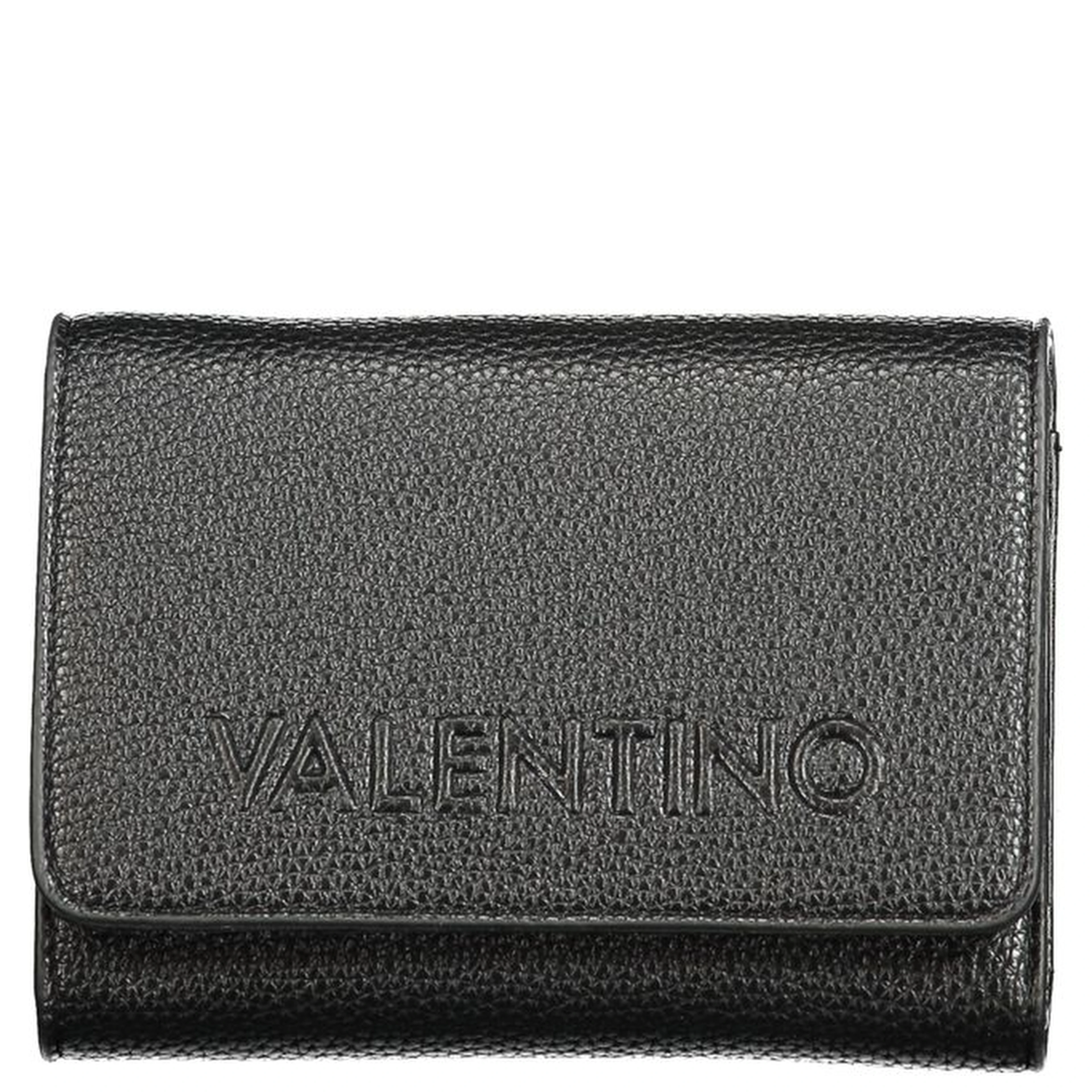 Black Polyurethane Women's Wallet