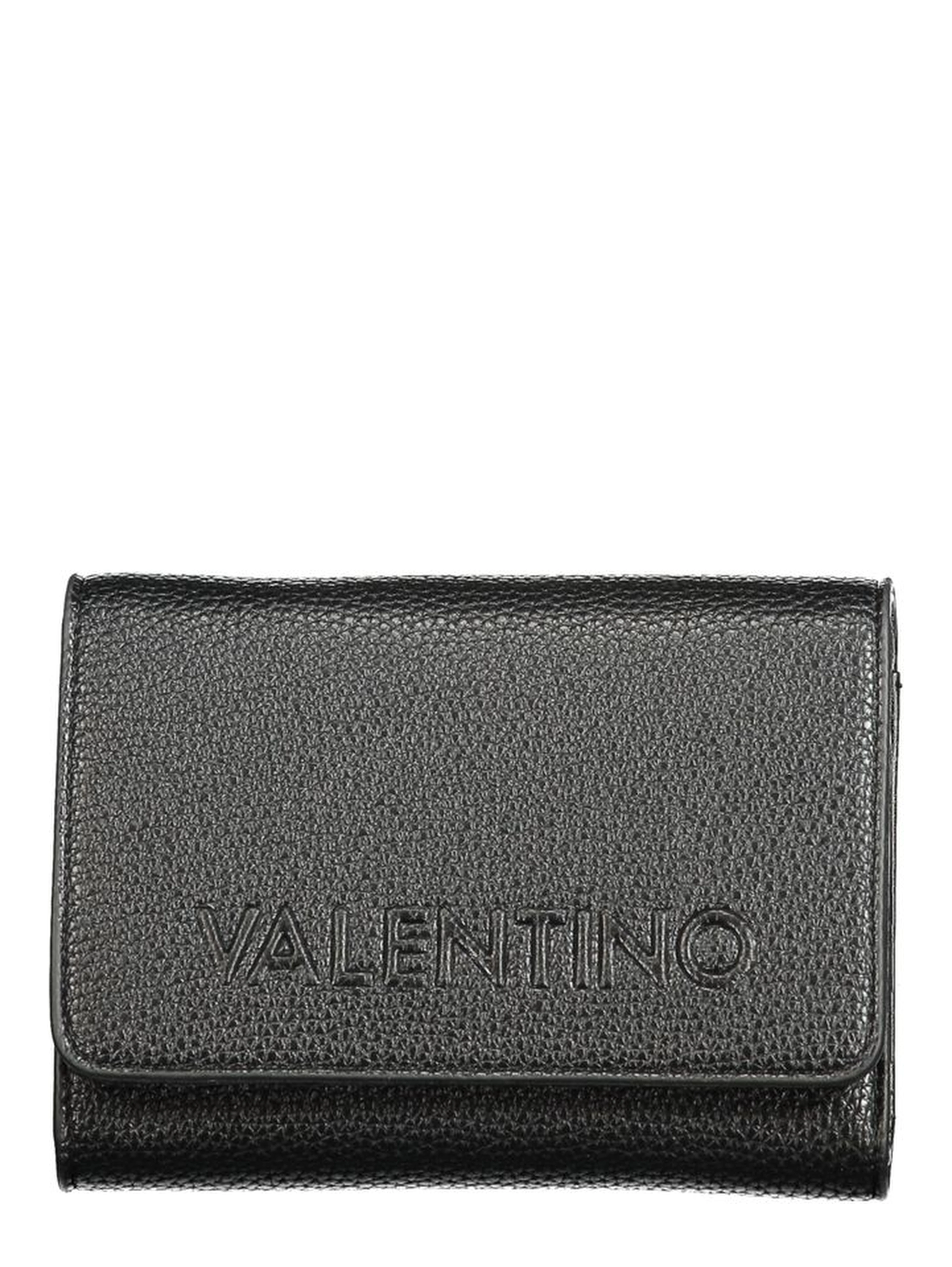 Black Polyurethane Women's Wallet