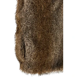 Brown Polyester Sleeveless Jacket