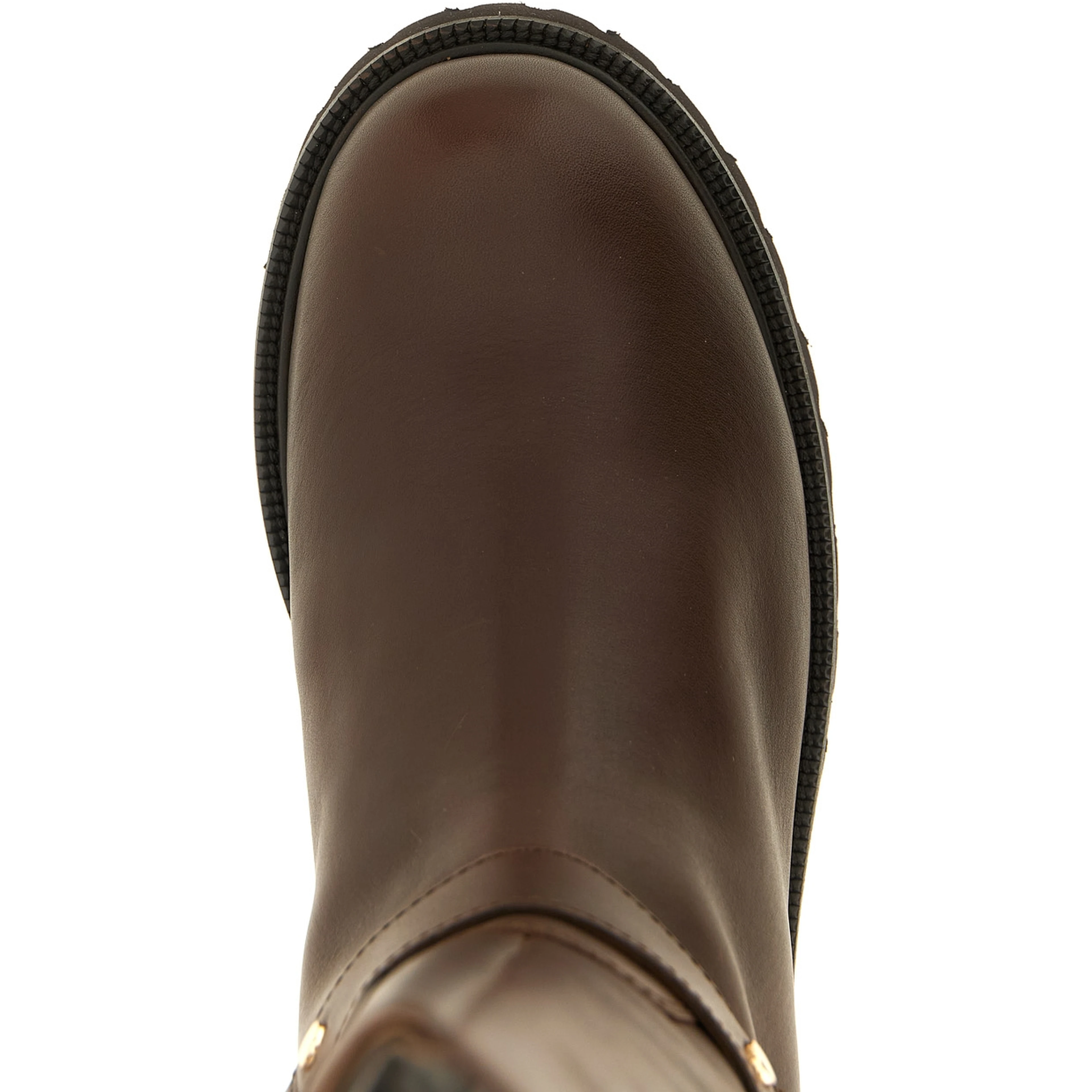 Brown Leather Over The Knee