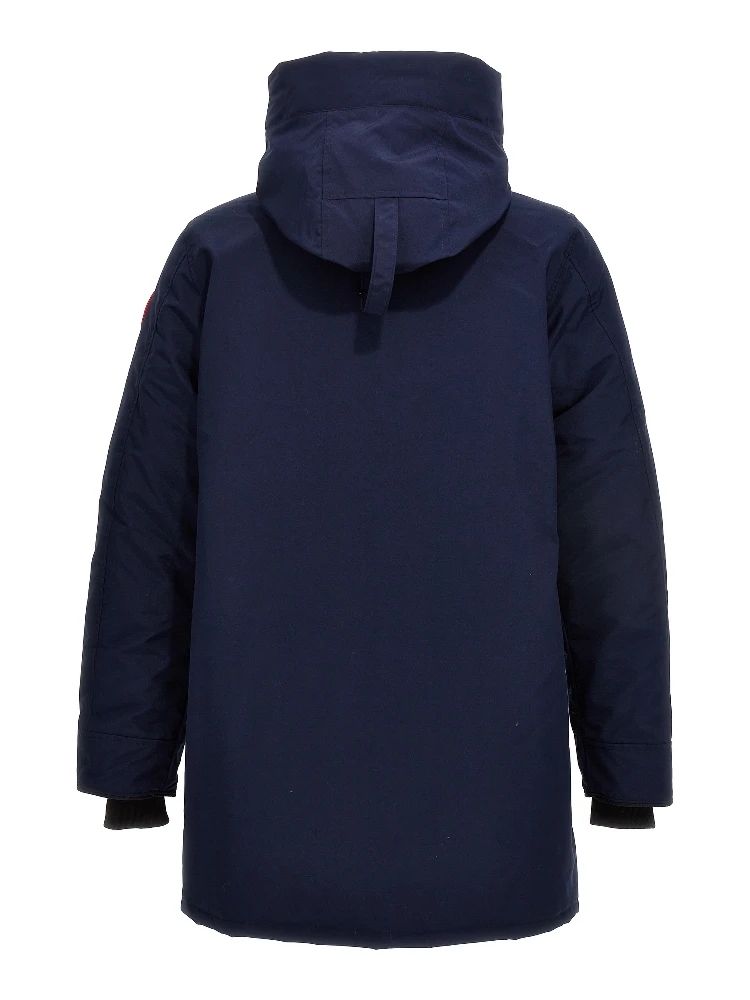Blue Polyester Parka alternative