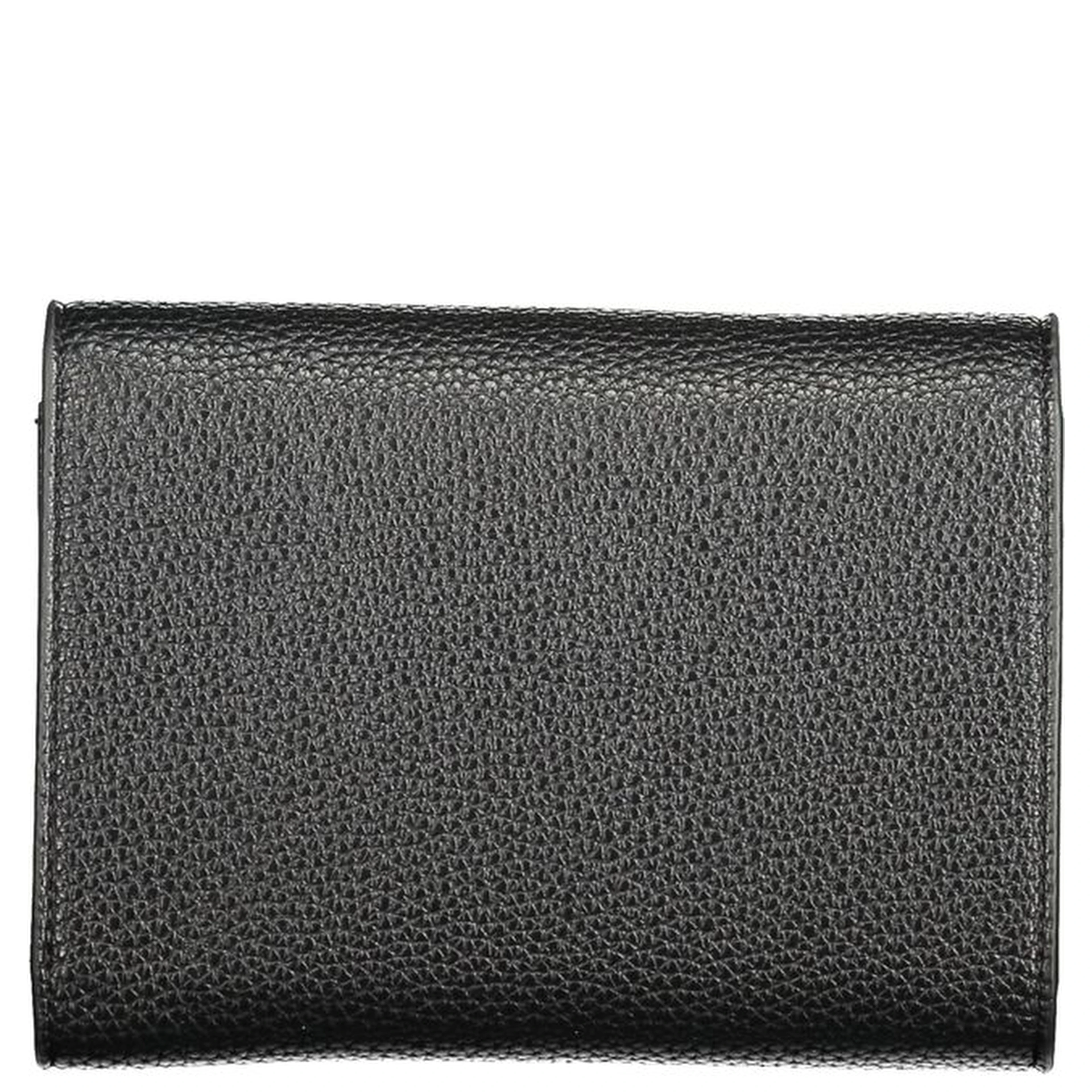 Black Polyurethane Women's Wallet