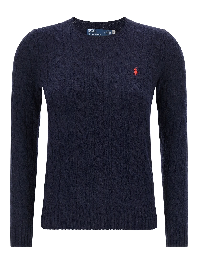 Blue Wool Cardigan