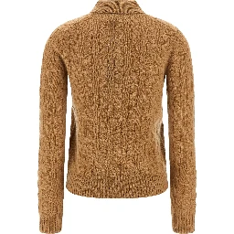 Beige Wool Polo Shirt