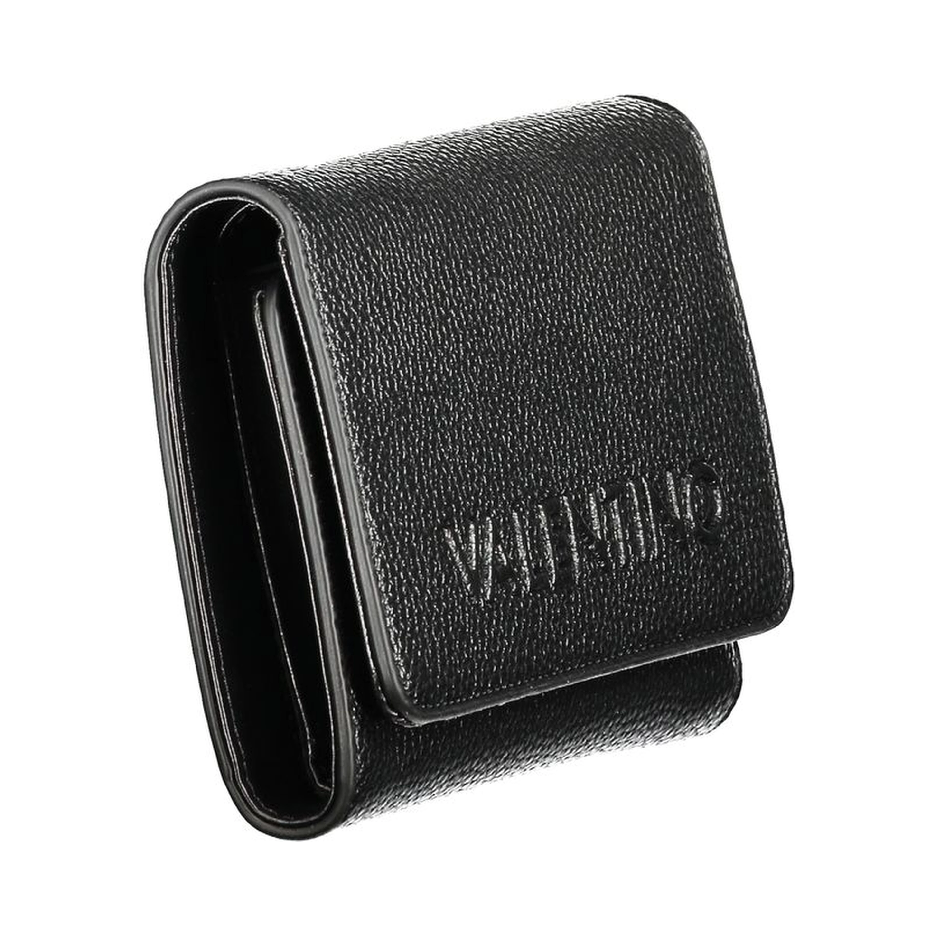 Black Polyurethane Women's Wallet