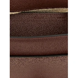 Brown Calfskin Crossbody Bag
