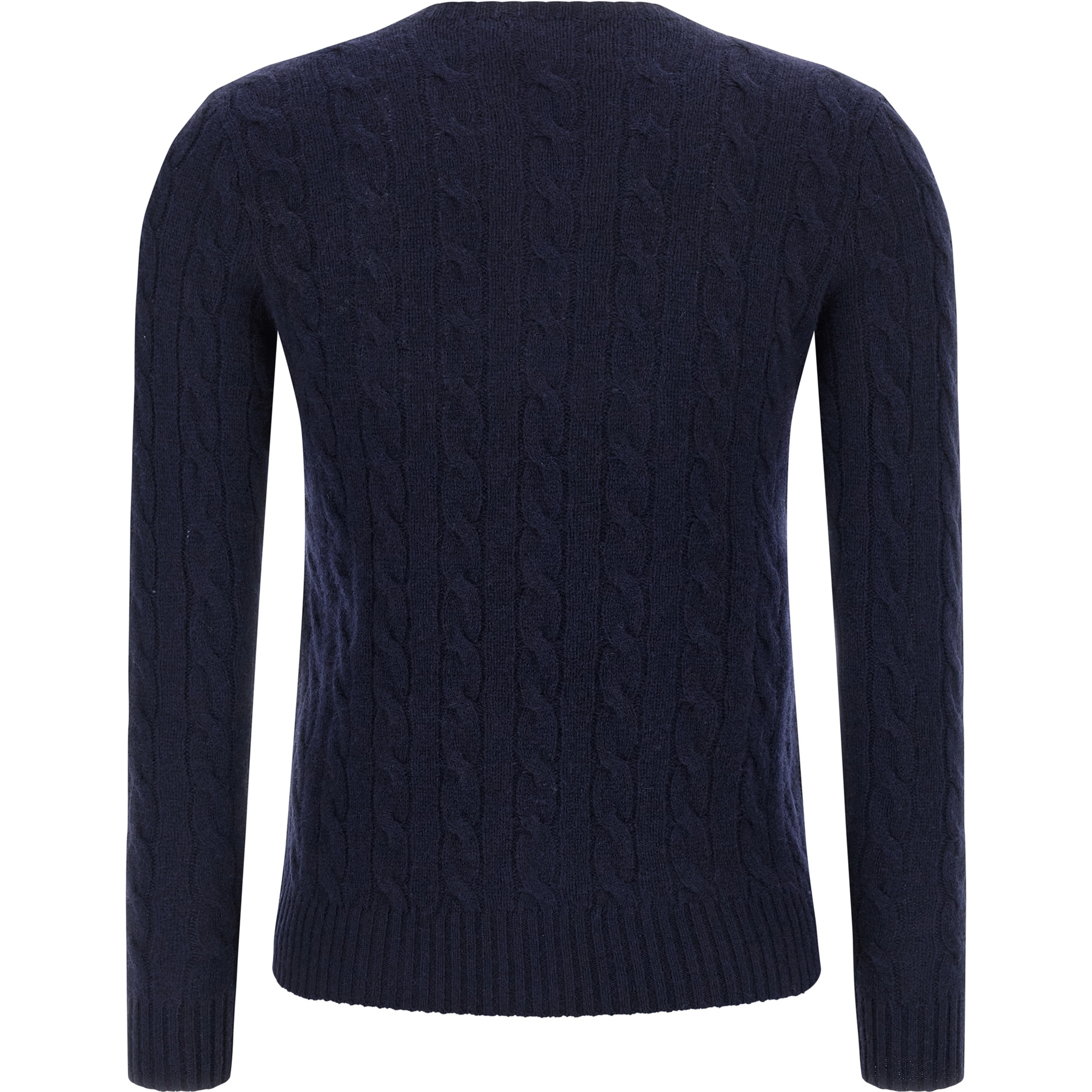 Blue Wool Cardigan