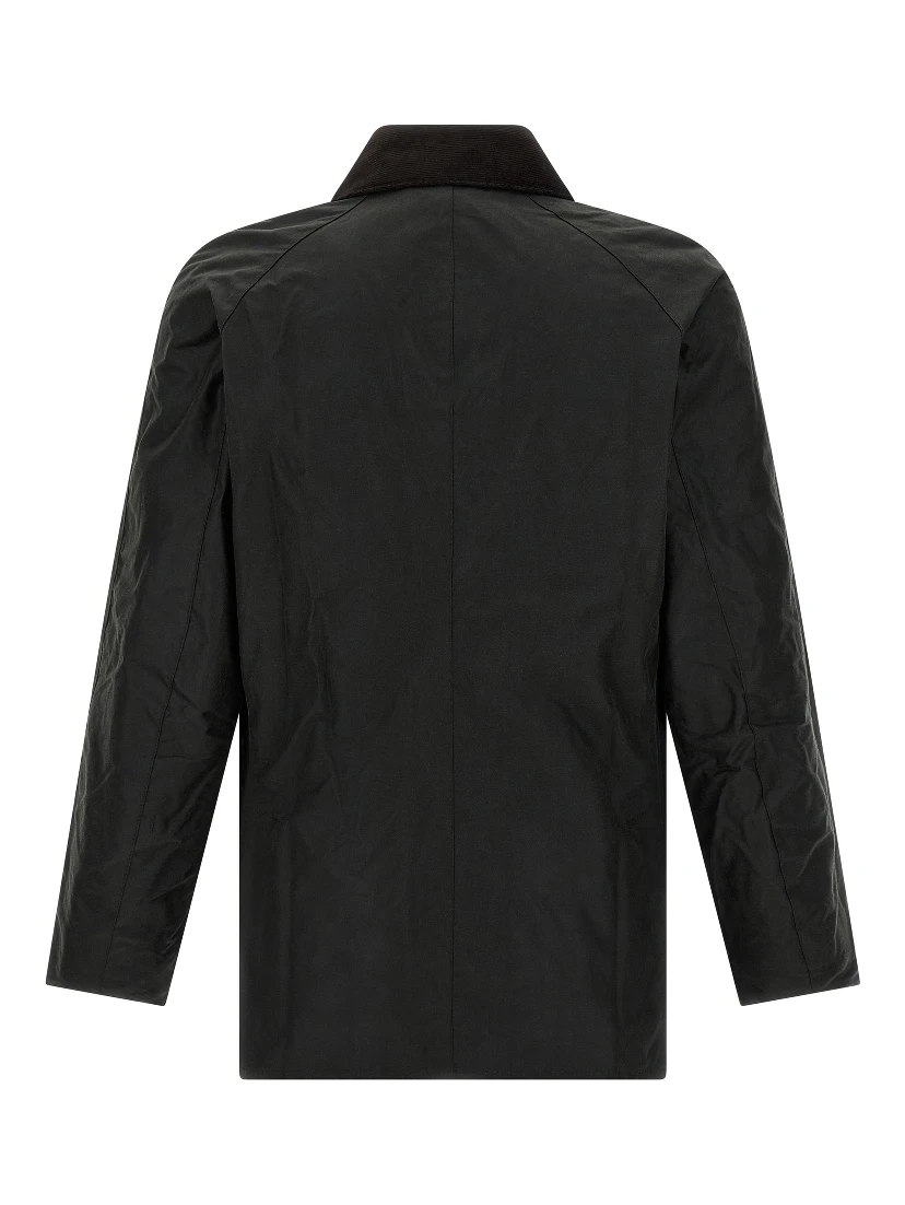 Bicolor Cotton Shell Jacket