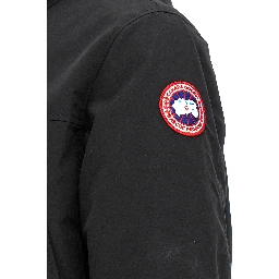 Black Polyester Parka