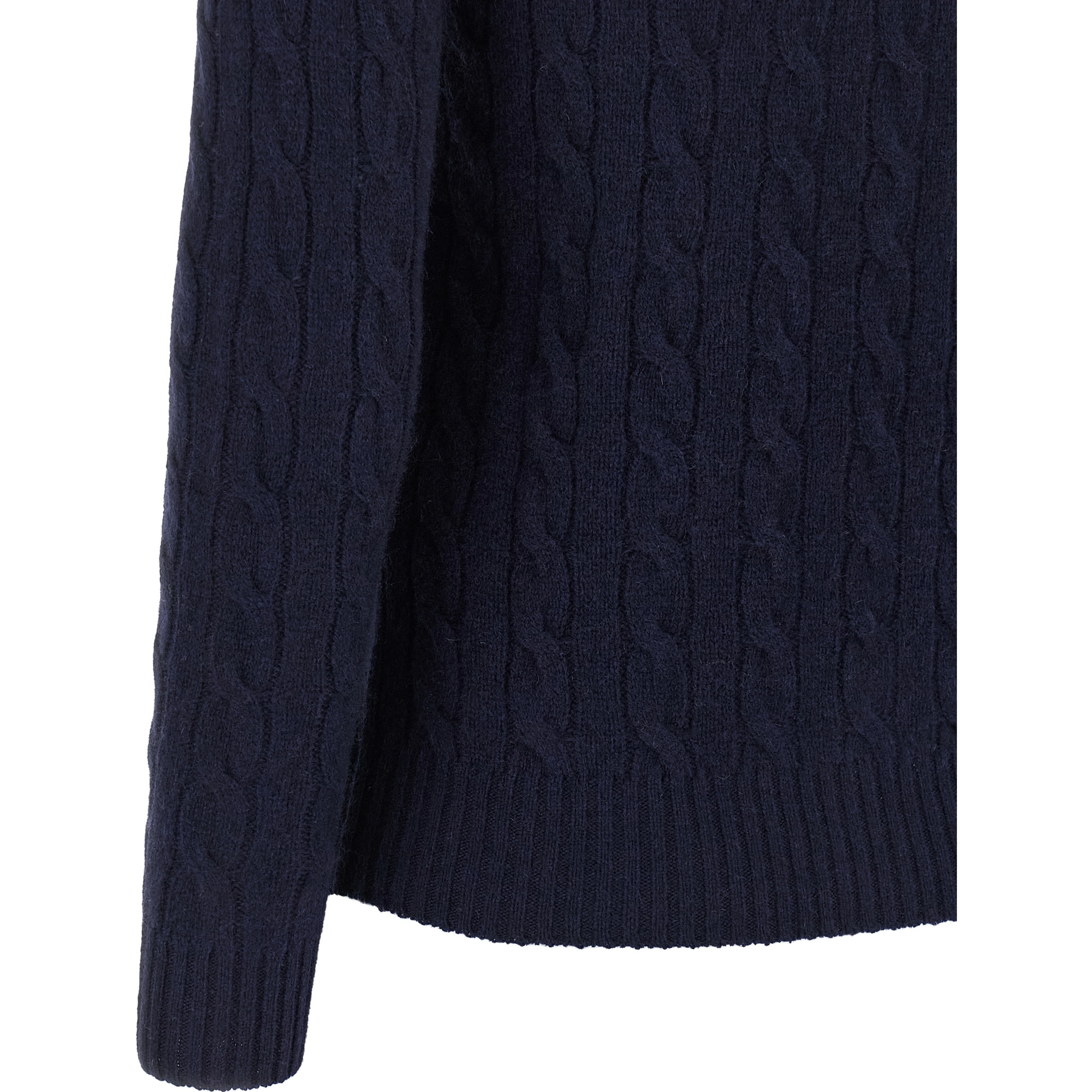 Blue Wool Cardigan